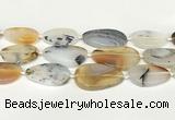 CAA4394 15.5 inches 18*28mm - 30*45mm freeform Montana agate beads