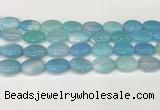 CAA4665 15.5 inches 13*18mm oval banded agate beads wholesale