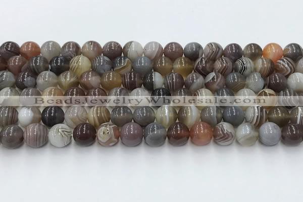 CAA4866 15.5 inches 8mm round Botswana agate beads wholesale