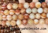 CAA4954 15.5 inches 14mm round Madagascar agate beads wholesale