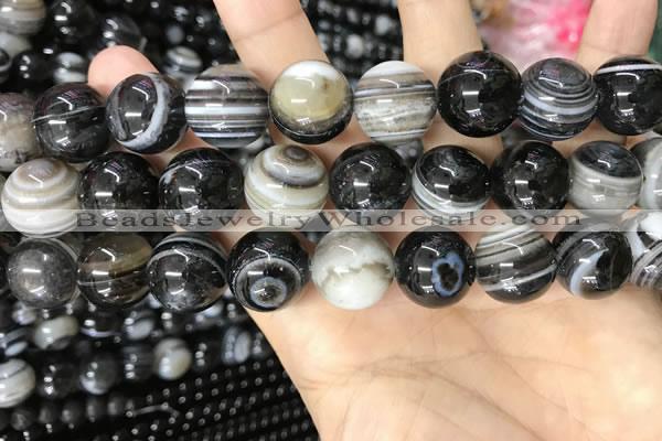 CAA4962 15.5 inches 14mm round Madagascar agate beads wholesale