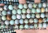 CAA4971 15.5 inches 10mm round agate gemstone beads wholesale