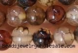 CAA5047 15.5 inches 6mm round dragon veins agate beads wholesale