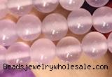 CAA5081 15.5 inches 6mm round purple agate beads wholesale