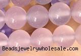 CAA5082 15.5 inches 8mm round purple agate beads wholesale