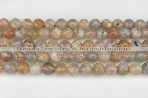 CAA5282 15.5 inches 10mm round sakura agate gemstone beads