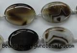 CAA530 15.5 inches 18*25mm oval madagascar agate gemstone beads