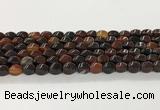 CAA5360 15.5 inches 8*12mm twisted rice agate gemstone beads