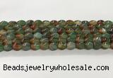 CAA5361 15.5 inches 8*12mm twisted rice agate gemstone beads