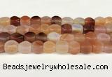 CAA5372 15.5 inches 10*12mm - 11*16mm faceted nuggets agate beads