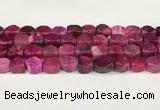 CAA5375 15.5 inches 10*12mm - 11*16mm faceted nuggets agate beads