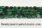 CAA5378 15.5 inches 10*12mm - 11*16mm faceted nuggets agate beads