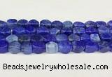 CAA5379 15.5 inches 10*12mm - 11*16mm faceted nuggets agate beads