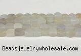 CAA5380 15.5 inches 10*12mm - 11*16mm faceted nuggets agate beads