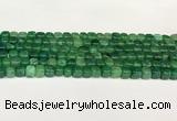 CAA5385 15.5 inches 6*7mm - 8*8mm nuggets agate gemstone beads