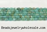 CAA5395 15.5 inches 8*12mm rice agate gemstone beads