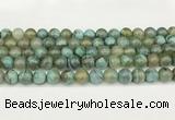 CAA5416 15.5 inches 10mm round agate gemstone beads