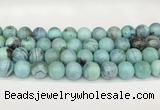 CAA5421 15.5 inches 14mm round agate gemstone beads