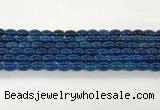 CAA5447 15.5 inches 8*12mm rice agate gemstone beads