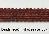 CAA5459 15.5 inches 8*12mm faceted rice agate beads