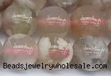 CAA5817 15 inches 10mm round sakura agate beads