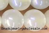 CAA5826 15 inches 10mm round AB-color agate beads