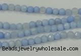 CAA734 15.5 inches 4mm faceted round blue lace agate beads wholesale