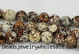 CAA751 15.5 inches 10mm round wooden agate beads wholesale