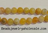 CAA87 15.5 inches 6mm round botswana agate gemstone beads