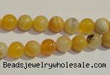 CAA88 15.5 inches 8mm round botswana agate gemstone beads