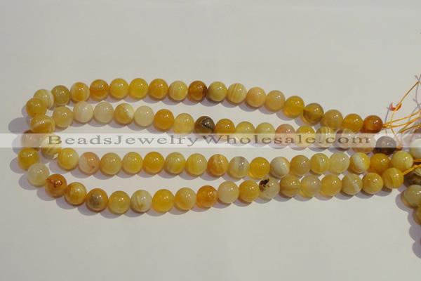 CAA89 15.5 inches 10mm round botswana agate gemstone beads