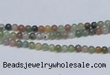 CAB429 15.5 inches 3mm round indian agate gemstone beads wholesale