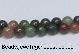 CAB432 15.5 inches 7mm round indian agate gemstone beads wholesale