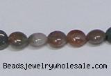 CAB448 15.5 inches 8mm flat round indian agate gemstone beads