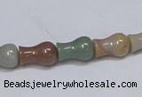 CAB465 15.5 inches 8*12mm vase-shaped indian agate gemstone beads