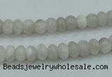 CAB900 15.5 inches 4*6mm rondelle natural crazy agate beads wholesale