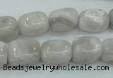 CAB903 15.5 inches 10*14mm nugget natural crazy agate beads wholesale