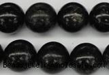 CAE07 15.5 inches 16mm round astrophyllite beads wholesale