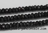 CAE31 15.5 inches 4*6mm faceted rondelle astrophyllite beads wholesale