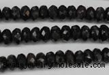 CAE32 15.5 inches 4*8mm faceted rondelle astrophyllite beads wholesale