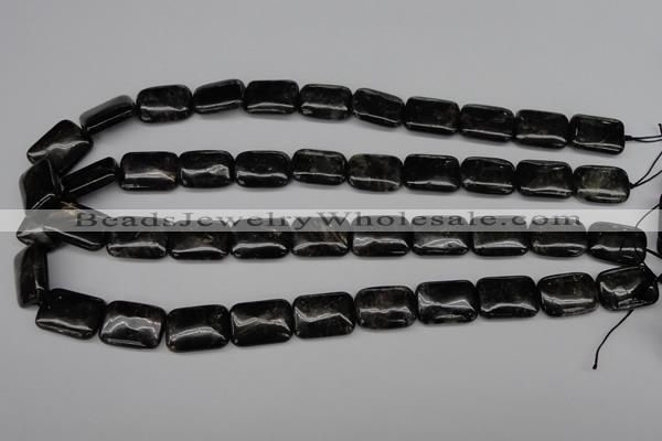 CAE91 15.5 inches 13*18mm rectangle astrophyllite beads wholesale