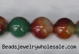 CAG1004 15.5 inches 16mm round rainbow agate beads wholesale