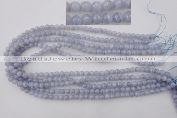 CAG2366 15.5 inches 6mm round blue lace agate beads wholesale