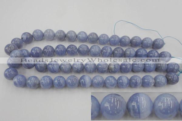 CAG2370 15.5 inches 14mm round blue lace agate beads wholesale