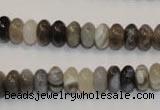 CAG2430 15.5 inches 5*8mm rondelle Chinese botswana agate beads