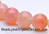 CAG267 14mm round agate gemstone beads Wholesale