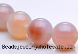 CAG268 16mm round agate gemstone beads Wholesale