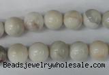 CAG3604 15.5 inches 10mm round natural crazy lace agate beads