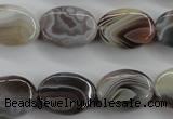 CAG3723 15.5 inches 13*18mm oval botswana agate beads wholesale