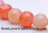 CAG39 12mm round dragon veins agate gemstone beads Wholesale